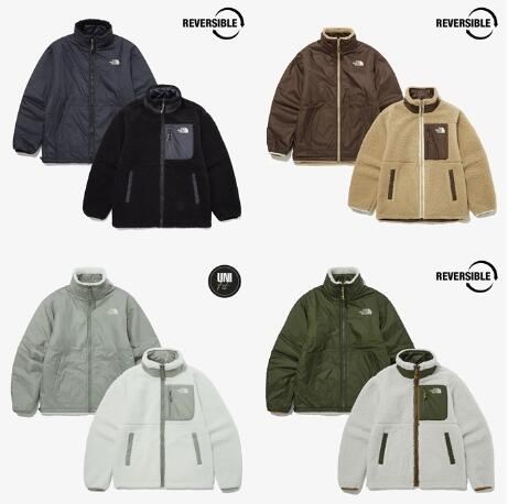 【期間限定セール】【国内発送】【THE NORTH FACE】 PLAY GREEN RVS FLEECE JACKET　NJ4FP54A　NJ4FP54B　NJ4FP54C　新入荷