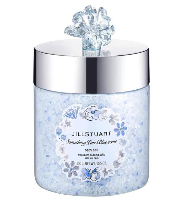 【着後レビュー特典対象品】JILL STUART　ジルスチュアートサムシングピュアブルー セント バスソルト 300g　限定品 入浴剤　人気 プレゼント　母の日　敬老の日　彼女　誕生日