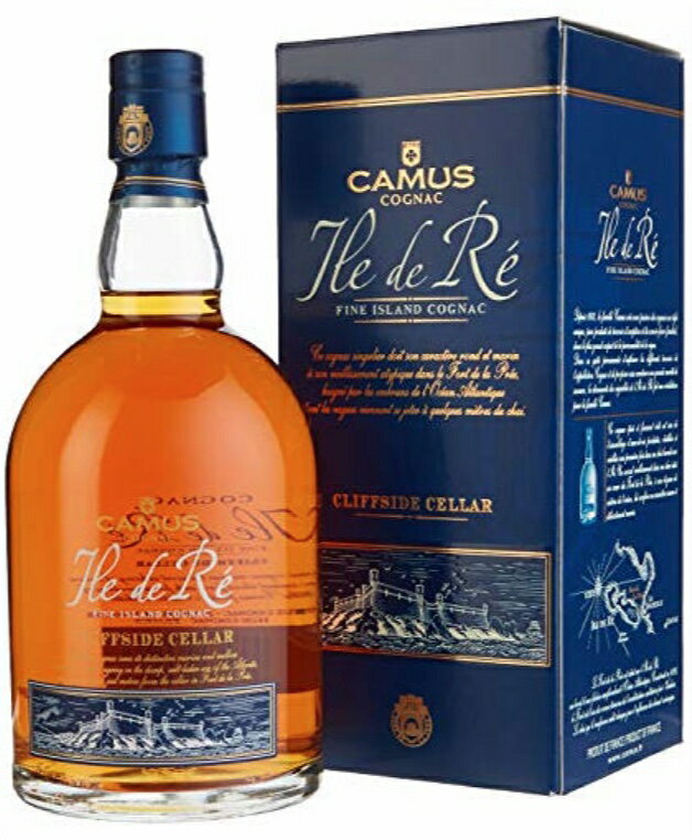 楽天GOOD　K-MARTCAMUS ILE DE RE CLIFFSIDE CELLAR 700ML 40％ カミュ イル ド レ クリフス セラー コニャック 洋酒 ウイスキー ブランデー お酒 酒 ギフト プレゼント 飲み比べ 内祝い 誕生日 男性 女性 お歳暮 御歳暮 お祝い記念日