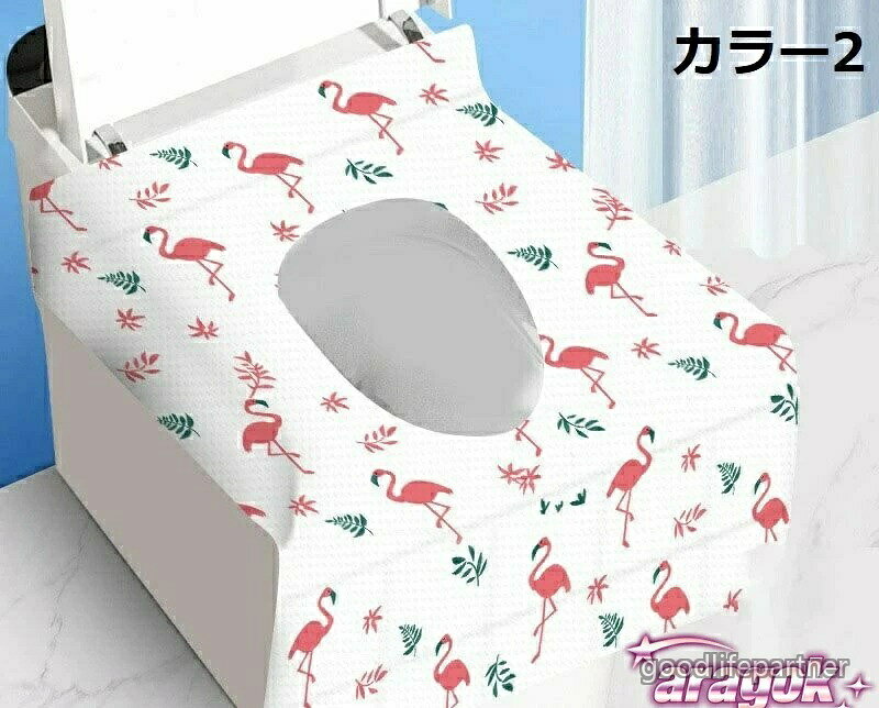 便座シート 使い捨て 防水 抗菌 携帯 補助便座 30枚 貼る 便座カバー うさぎ絵柄 ...