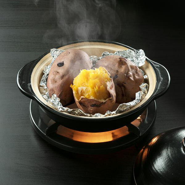 ＼レビューで1000円クーポン!／ デリッシュ・ライフ 陶器焼きいも鍋 21cm イシガキ goodlifeshop-10083257 グットライフショップ サンプル画像2