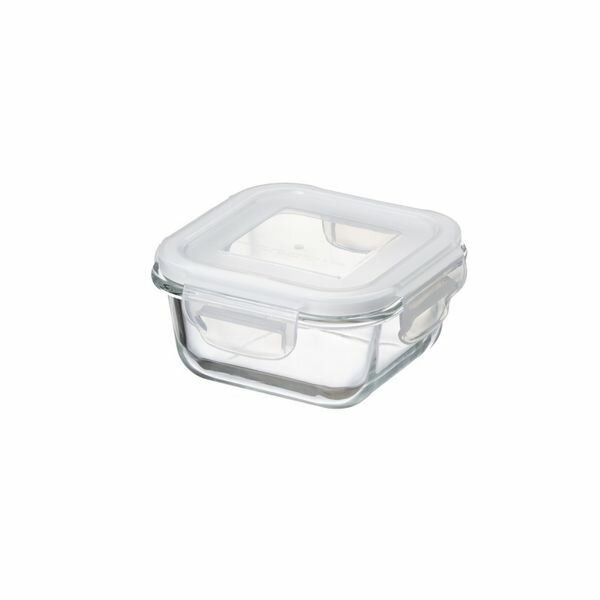 デリッシュ・ライフ耐熱ガラス保存容器 正方形300ml イシガキ