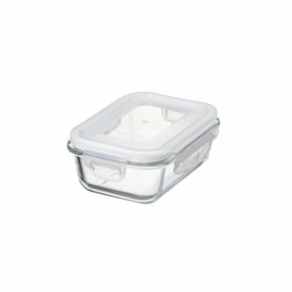 デリッシュ・ライフ耐熱ガラス保存容器 長方形370ml イシガキ