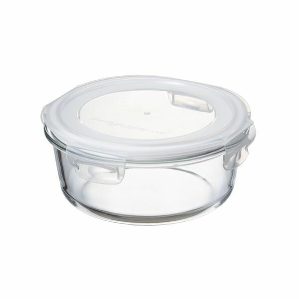 デリッシュ・ライフ耐熱ガラス保存容器 丸型1000ml イシガキ