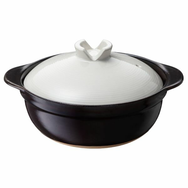 直火対応 吹きこぼれにくい軽量土鍋 9号 イシガキ