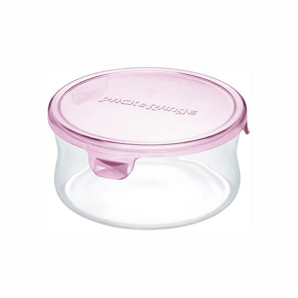 パック&レンジ(ピンク) 380ml AGCテクノグラス