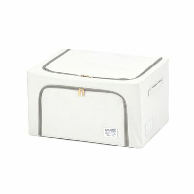 積み重ねできるストレージボックス88L ホワイト（グレーに近い色味となっております） 武田コーポレーション