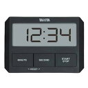 \今ならレビューで1000円クーポン!/ 送料無料 TANITA タニタ ガラスにつくタイマー TD-409 ブラック 【TD-409-BK】【CP】