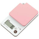 \今ならレビューで1000円クーポン!/ 送料無料 タニタ 洗えるデジタルクッキングスケール2kg ピンク 【KW-201-PK】【CP】(3)