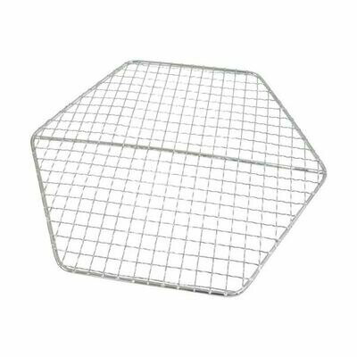 送料無料 キャプテンスタッグ ヘキサ バーベキューアミ M 285x255mm 【UG-2021】【CP】