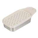 ENJOY KITCHEN PC両面おろし器Sタイプ パール金属