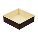 送料無料 【●日本製】 ラフィネ ふっ素加工スクエアケーキ焼型15cm パール金属 【D-6120】PFOA PFOS フリー【CP】