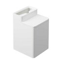 \今ならレビューで1000円クーポン!/ 【ポイント5倍】tower クリーナーシート収納付きトイレワイパースタンド タワー ホワイト 山崎実業