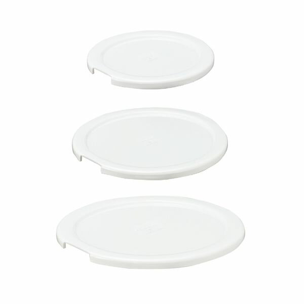 耐熱 ガラス製 ボウル用 レンジフタ 3枚セット ホワイト HARIO ハリオ グラス