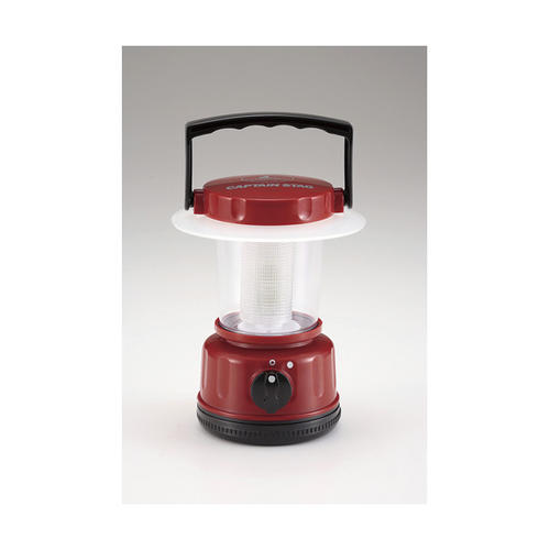 CAPTAIN STAG キャプテンスタッグ レギュラーLEDランタン(レッド) パール金属 【RCP】【M-5123】