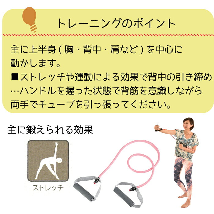 送料無料 vit Fit ストレッチチューブ ハンドル付 ＜ ソフト ＞ エクササイズ トレーニング フィットネス 上半身 エクササイズ キャプテンスタッグ CAPTAIN STAG パール金属【UR-0899】【CP】