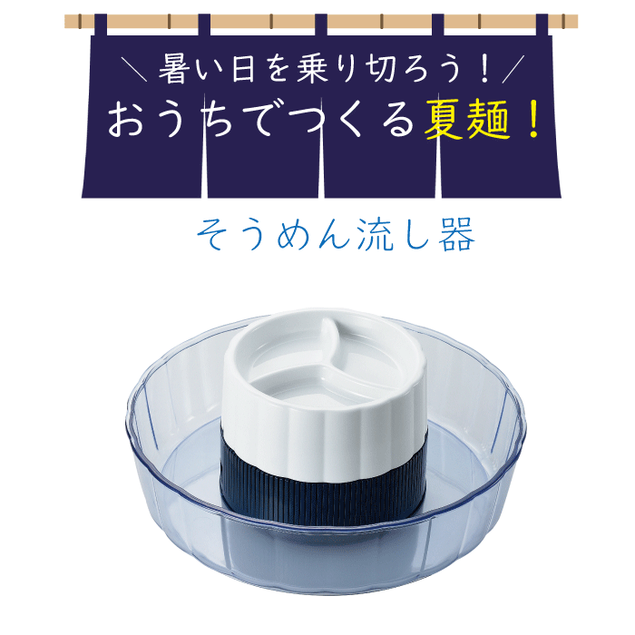 夏にぴったり!涼しく楽しい家庭用流しそうめん器 縦画像 2