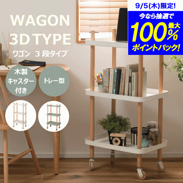 ※代引不可（代金引換はご利用いただけません）※代引ご選択時は一旦ご注文キャンセルとなります。 商品情報 愛着の湧くカタチと、優しい色合いで心をつかむ北欧ナチュラルな丸みを持たせたデザインとカラーで、優しい空間を作り出すマルチワゴンです。 ●棚板は安心なトレー仕様で、飲み物をこぼしてもサッと拭き取れます ●キャスター付きなので、移動もラクラク ●カラーは、グリーンとホワイトの2色展開 サイズ(約) W50.5×D35.5×H98 耐荷重，5kg/棚 材質 天然木(ビーチ) ，ラッカー塗装，スチール(粉体塗装) 配送区分 【同梱不可】【代引不可】 備考 ※メーカー直送のため『代金引換』はご利用いただけません※ご購入後の交換・ご返品はお受けできません ■配送について・時間指定は午前・午後のみとなります・地域により日曜・祝日のお届けがお受けできない場合がございます・北海道・沖縄・その他離島は別途お見積もりになります ・画像の色やデザインと多少異なることがあります・他の商品との同梱はできません・組み立て式(スパナ付属) こんな方におすすめ ワゴン 3段 3D マルチワゴン キッチンワゴン サイドテーブル ナイトテーブル ベッドサイド キャスター トレー 木製 天然木 北欧 ナチュラル シンプル かわいい 収納 収納棚 棚 ラック マルチラック オープンラック ホワイト グリーン PW-53GR PW-53WH 4985155211777 4985155211784 おすすめ メーカー希望小売価格はメーカーカタログに基づいて掲載していますマルチワゴンシリーズ ワゴン　2段 ワゴン　3段 関連商品はこちらキャスター付き2段 マルチワゴン ワゴン 2D8,569円キャスター付き バスケットワゴン メッシュバス11,473円キャスター付 サイドテーブル テーブル おしゃ8,833円キャスター付き サイドテーブル トレーテーブル5,665円マルチワゴン サイドワゴン キッチンワゴン ワ5,401円＼レビューで1000円クーポン!／ トレーテー3,718円キャスター付き ハンガーラック ハンガーワゴン9,097円＼レビューで1000円クーポン!／ バスケット7,777円