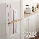 【ポイント5倍】山崎実業 tosca マグネット式 天然木 飾れるマグネットラップホルダー トスカ