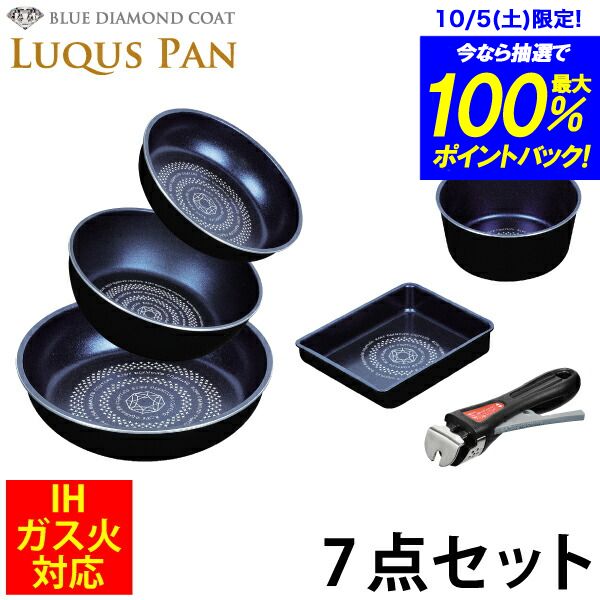 送料無料 LUQUS PAN ブルーダイヤモン