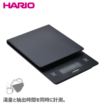 【新しくなりました】【送料無料】HARIO ハリオ V60 「抽出量」と「抽出時間」を同時に計測できる ドリップスケール V60 メタル ドリップ スケール 計量 はかり コーヒー 珈琲 スケール ハンドドリップ コーヒー【VSTN-2000B】