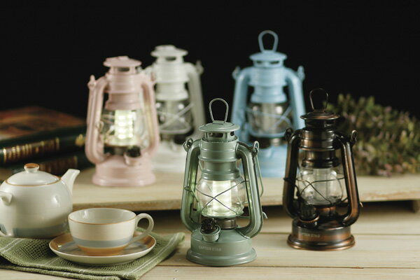 【スカイブルー廃盤】 電池式 アンティーク暖色LEDランタン 全5色 ライト ランプ CAPTAIN STAG パール金属 【RCP】【M-1324 M-1325 M-1326 M-1327 M-1328】通販格安セール情報　楽天　通販