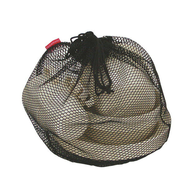 メッシュバッグ ブラック CAPTAIN STAG (※メッシュケースのみ) パール金属 【RCP】【M-1682】