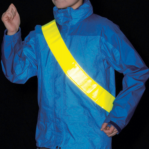 タスキ式反射バンド 幅太タイプ CAPTAIN STAG パール金属 【RCP】【M-9786】通販格安セール情報 楽天 通販