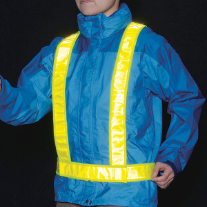 ベスト型反射ベルト CAPTAIN STAG パール金属 【RCP】【M-9787】