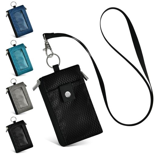 Warudoパスケース子供高校生ネックストラップ付き人気小銭入れ付きカードケースコインケース首下男子女..