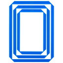 BENECREAT3点ミニ製本ツールアクリル付箋製本ガイドステンシルテンプレート3サイズ製本定規スクラップブッキングツールノートブックカバー作成用ターコイズ