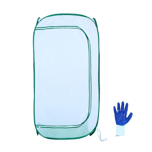 Sherfire1.5m(59”)メッシュ植物保護カバー–大型ポップアップ式テント、折りたたみ可能な耐久性メッシュ..