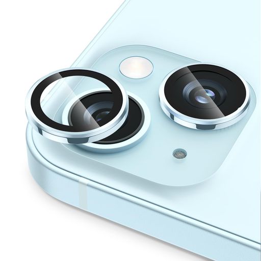 PODICK カメラフィルム IPHONE 15 /15 PLUS 用 カメラカバー 9H強化ガラス アルミ合金製 アイフォン15 /15 プラス用 カメラ保護 キズ防止 耐衝撃 高透過率 黒縁取り 露出オーバー防止 極薄 カメラレンズカバー