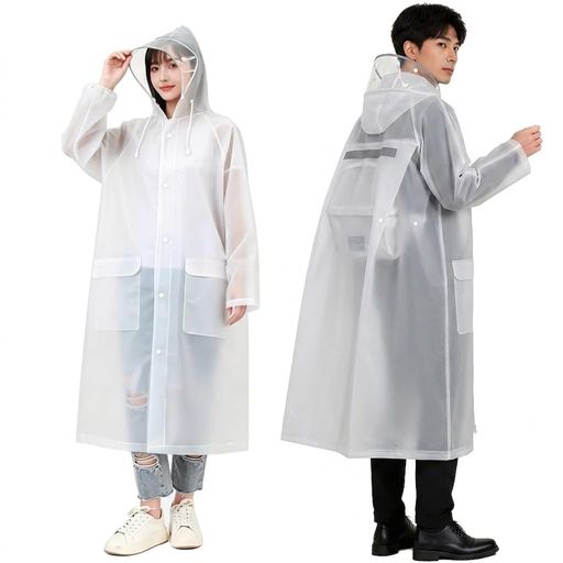 【リュック対応&amp;3in1多機能レインコート】環境に優しく、軽量で耐久性に優れた高品質EVA素材を採用。特有の嫌な臭いがなく、肌触りも滑らかです。背中部分にゆとりを持たせた「リュック対応」設計を採用。通勤・通学用のリュックを背負ったままでも、窮屈感なくスマートに着用いただけます。「自転車用」「徒歩用」「リュック対応」の3WAY仕様で、毎日の通勤通学、お買い物、保育園のお迎え、アウトドアまで幅広く大活躍します。 【圧倒的な防水力!二重間仕切り&amp;防水ジッパー】雨の侵入を徹底的に防ぐため、「外側スナップボタン+内側ファスナー」のダブル前立て構造と、幅広の防水内フラップを搭載。さらに、袖口はフィット感のあるゴム仕様になっており、自転車の運転中もしっかり風雨の逆流を防ぎます。左右には雨が侵入しにくいフラップ付きの「防水大容量ポケット」を2つ装備し、スマホや鍵などの小物をサッと収納できます。大雨の日でも衣服を濡らしません。 【視界良好!取り外し可能・二重透明レインバイザー】顔をすっぽり覆う大きな「高精細ダブルバイザー」付き。視界を遮らないクリアな素材で、雨の日でも前方が見やすく安全に運転できます。
