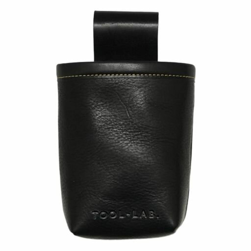 TOOL-LAB. レザー ワーク ポケット ”DOPE(ドープ)” 小物入れ 【栃木レザー/ヌメ革】 日本製 (BLACK) TOOL-LAB. レザー ワーク ポケット ”DOPE(ドープ)” 小物入れ 【栃木レザー/ヌメ革】 日本製 (BLACK)