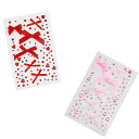 Mirhuaかわいい顔シール2枚セッ顔面デコパーツ携帯電話飾り用DIY用品顔立体シール可愛い顔面デコリボンキラキラ貼り付け簡単