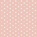 タカ印ラッピングペーパー49-1143ドット柄アリアピンク半才判50枚