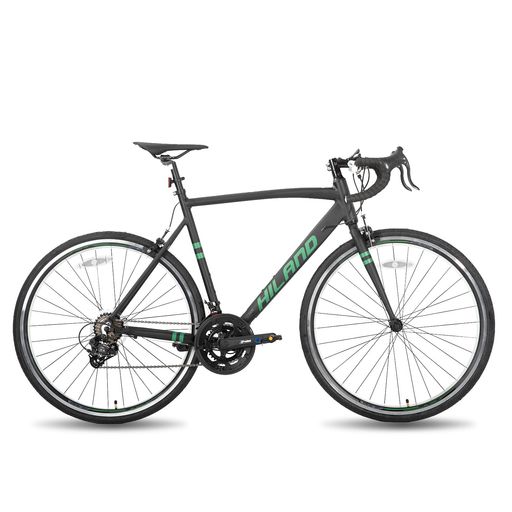 【超軽量アルミフレーム】本体重量約12.7kg、長距離のサイクリングが好きな人、または毎日の通勤に使用する人向けの汎用モデル。 強度と軽量性をあわせ持ったアルミフレームは錆びにくくて、長く愛用できる。 【ブレーキシステム】ディスクブレーキより軽量で空力性に優れたダブルキャリパーブレーキ搭載。※ブレーキ仕様はアメリカ式の「右後」で、ワイヤーを入れ替えて日本式の「左後」に調整可能です。商品到着時、必ず点検してお願いします。ギヤ・ブレーキは配送時に緩みが生じ、再調整が必要です。 【SHIMANO製14段変速】SHIMANO A070を備え、多様なライディング体験を提供し、砂利道、都市道路、その他の厳しい地形など、あらゆる状況で完全なコントロールを保証。 【700CX32Cタイヤ】スピーティーな走行に必要なエネルギーが少くて、走行感が軽い。 700CX32Cタイヤは転がり抵抗が少ないため効率が高く、同じエネルギーでより早く、より遠くまで走行できる。※バルブ:米式 【サイズガイド&amp;注意事項】S:160cm~、M:170cm~、L:180cm~。※輸入品のため、取扱説明書は英語になることもあります。