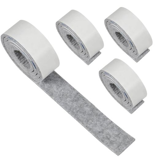 【3mm Thick and Soft】Felt Tape Anti-Slip and Scratch Protection Mat (3cm Wide x 1m Roll) - For Sofa, Chair, and Table Legs - Floor Protection & Noise Reduction - Freely Cuttable - Suitable for Rental Properties and Apartments
