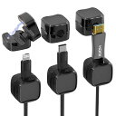 マグネット式 ケーブルホルダー 固定 ケーブルクリップ 垂直 貼り付け 強力粘着 USB 配線 収納 まとめ 卓上 デスク 机 壁 コード ケーブル ホルダー すっきり クリップ コード USB-C ケーブル 整理 LANケーブル TYPE-C(3)