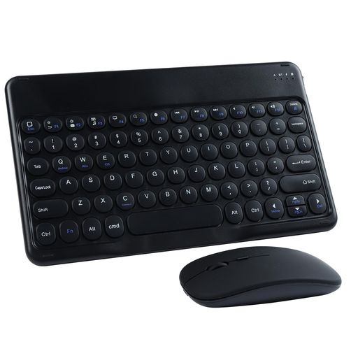 SUPERDREAMBluetoothキーボードマウスセットiPad対応キーボードタブレット/スマホ用ワイヤレスキーボード充電式可愛いコンパクト薄型軽量携帯便利...