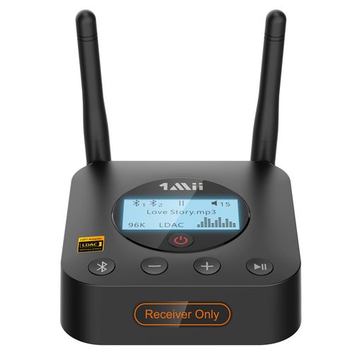 1MiiB06Pro+Bluetooth5.1レシーバーLDACHi-Res認証ブルートゥース受信機オーディオマニアレベルDAC搭載..