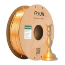 ESUNシルクマジックPLAフィラメント1.75MM、シルキーバイカラー3DプリンターフィラメントPLA、寸法精度+/-0.03MM、1KGスプール(2.2LBS)3Dプリンター用3D印刷フィラメント金銀2色