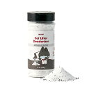 JAYU PET キャットリッターデオドライザー 400G(14OZ) - 炭+食用ベーキングソーダで臭いを抑える猫砂の消臭剤ヒノキの心地よい香り&安全な成分&抗菌効果(4)