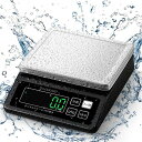 DIHAKARI(Diはかり)洗えるキッチンスケールIP67防水丸洗い可能0.1g単位デジタルはかり計量器5kg電子測り水没可能秤304ステンレス計量皿計りクッ...