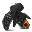 solaayバイクグローブ防寒グローブバイク手袋防風滑り止め自転車手袋スマホ対応バイクグローブ冬用撥水手袋アウトドアグローブ裏起毛バイクグローブ保温クローブタッ...
