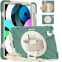 カラフルIPADAIR112025/2024/IPADPRO11ケース2022/2021/2020/2018斜め掛け360°回転IPADAIR42020/AIR52022ケースIPADAIR第4/5世代