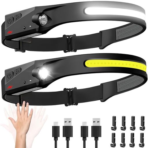 2ĥåȡۥإåɥ饤 ż إåɥ 󥵡ǽ LED USB ⵱ 230빭Ѿ IPX4ɿ 45MΥ Ĺ...