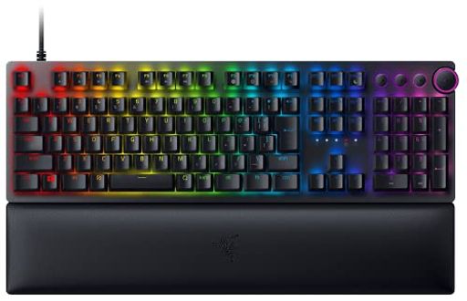 RAZER ゲーミングキーボード HUNTSMAN V2 JP CLICKY OPTICAL SWITCH 日本語 JP配列 オプティカルスイッチ クリッキー触感 静音 ダブルショット PBT キーキャップ リストレスト CHROMA RGB RAZER ゲーミングキーボード HUNTSMAN V2 JP CLICKY OPTICAL SWITCH 日本語 JP配列 オプティカルスイッチ クリッキー触感 静音 ダブルショット PBT キーキャップ リストレスト CHROMA RGB