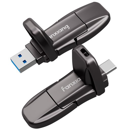 FANXIANG外付けSSD1TB【最大読込1050MB/S】USB3.2GEN2対応最大読込1050MB/S10GBPSポータブルSSDフリップキャップ式超小型コンパクトスティック【PS4/PS5対応!IPHONE FANXIANG外付けSSD1TB【最大読込1050MB/S】USB3.2GEN2対応最大読込1050MB/S10GBPSポータブルSSDフリップキャップ式超小型コンパクトスティック【PS4/PS5対応!IPHONE